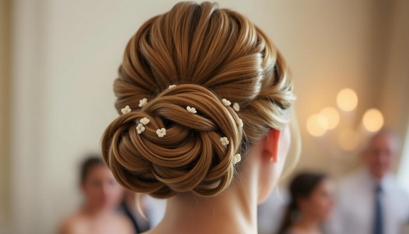 Sleek and Polished Chignons